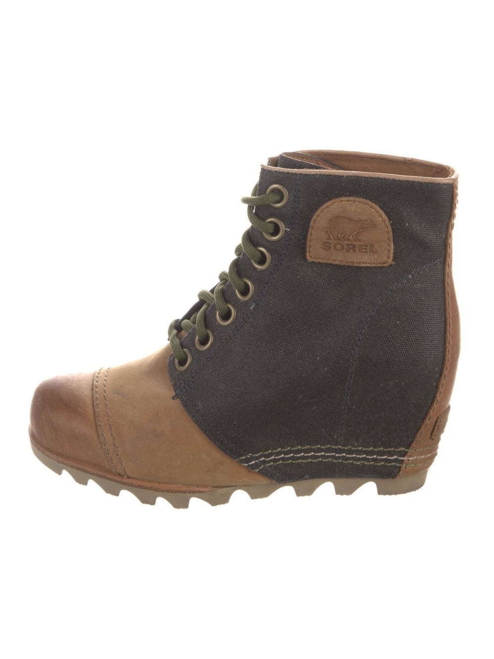 Sorel 1964 Premium Wedge
Leather Lace-Up Boots